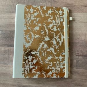 Rose Gold And White Small Binder